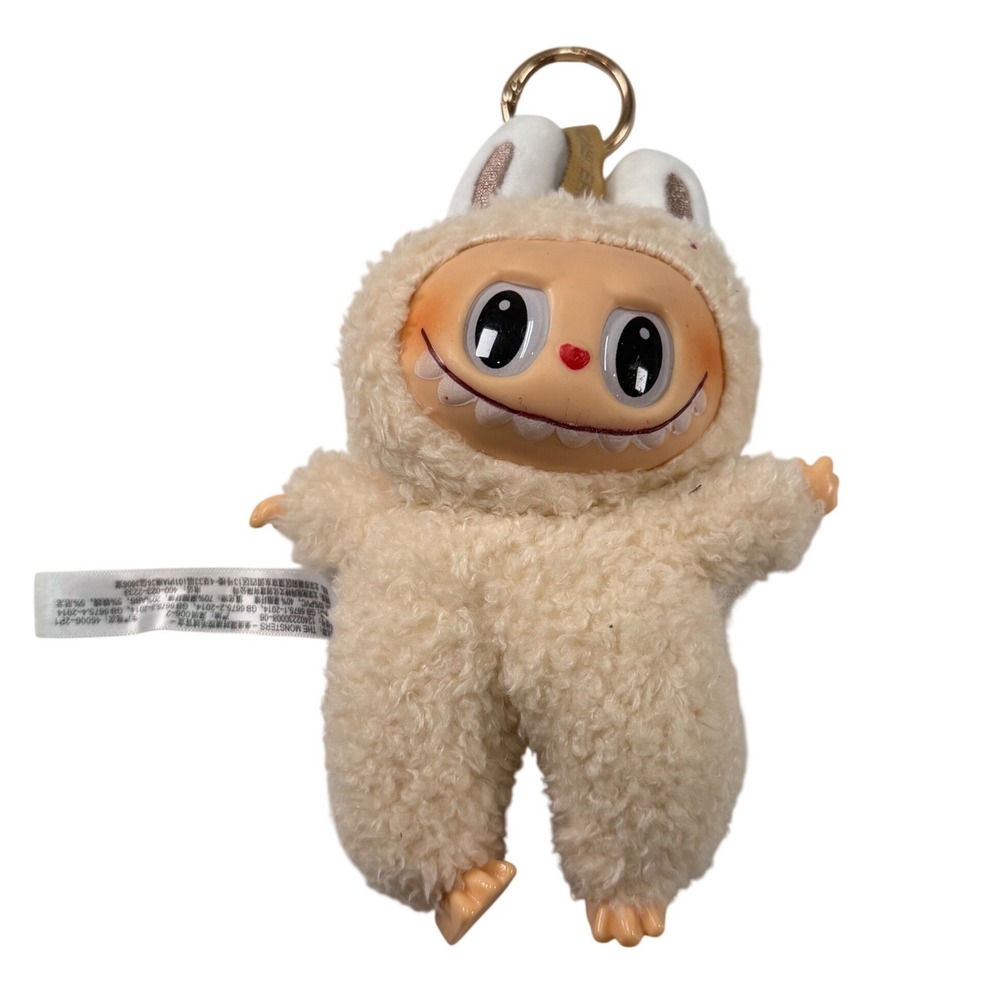 POP MART Labubu The Monsters Exciting Macaron Soymilk Plush Pendant Keychain